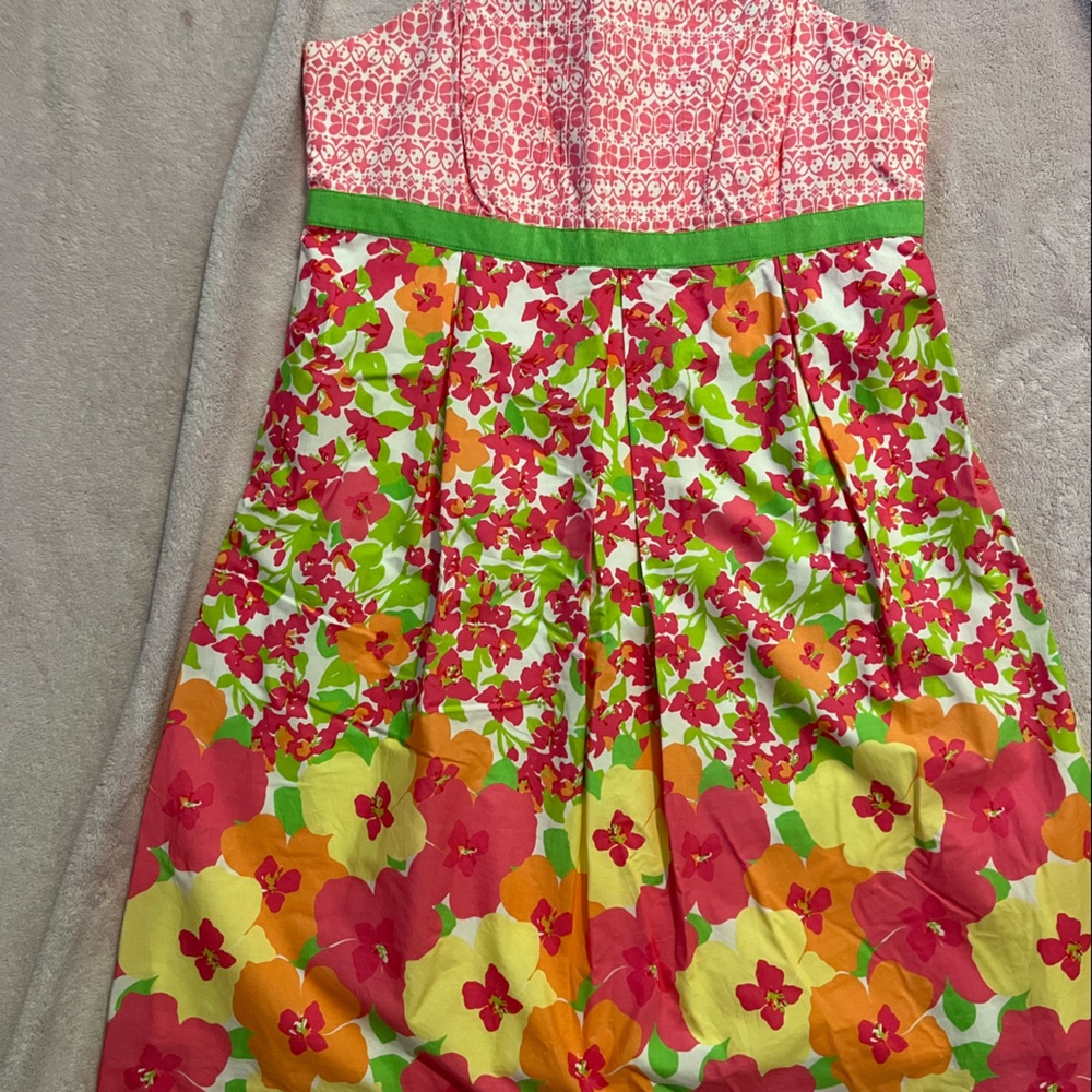 Lilly Pulitzer Strapless Dress